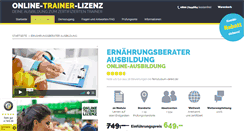 Desktop Screenshot of ernaehrungsberater.com
